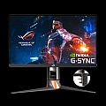  LCD 24.5" Asus ROG PG259QNR, HDMI(v2.0), DP, USB3.0x2, Audio, IPS, 1920x1080, 360Hz, 1ms, HDR10, G-sync, DMount Kit